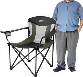 Westfield Outdoors 705353343605 Portal Oversized Big And Tall Folding Support Up To 600 Lbs Black/grey