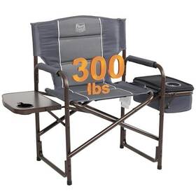 Westfield Outdoors 844093043823 Lightweight Camping Chair Portable Laurel Directors With Grey Normal