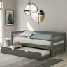 Wf191877aae Eggree Twin Daybed With Trundle Wooden Bed Frame Set Standard