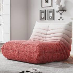 Wj202400001jbf Whgbja Memory Foam Bean Bag Chair For 31.5 Inch Width Single - Pink White