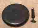 Wiggle-orange Sensory Solutions Wiggle Seat Inflatable Chair Cushion For Kids Black