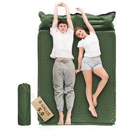 Suede-g-2p Wild Fun Double Sleeping Pad 2in Camping Mattress 2 Person With Pillow 5r S