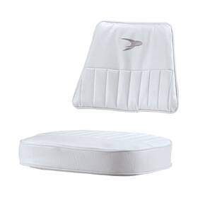 8wd015-2-710 Wise Standard Pilot Chair Cushion Set White