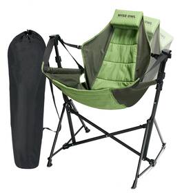 Wise Owl Outfitters 810084970447 Hammock Chair For Adults Comfortable One Size Green