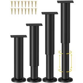 Wlr009 Wlrrcwdttc 4 Pcs Adjustable Height Bed Support Legs For Frame/bed Center Slat Metal