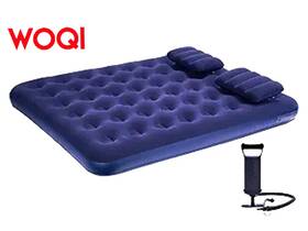 082103 Woqi Super-thick Camping Air Mattress Inflatable Bed With Pillow For Two People