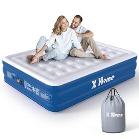 03cea001 X Home Air Mattress Queen With Built-in Pump 18 Inch Raised Inflatable Dy