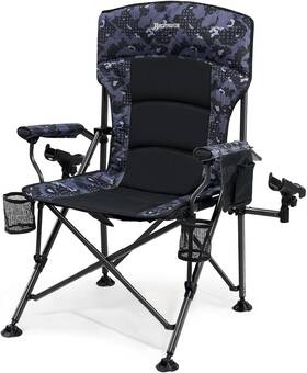Fc-143xl X Strike Oversized Camping Chair 17.3 Inches 23 43.3 Camouflage