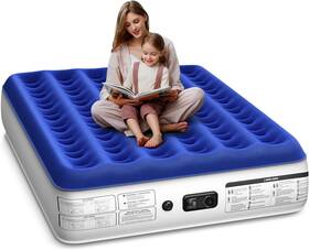 Xsleep 313052249236 Queen Air Mattress 13 Inches High With Built In
