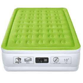 Yening 730628776710 Queen Size Air Mattress With Built In Pump Raised Inflatable Bed Heavy Duty B