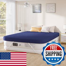 B0g52j5sm7 Yitahome Queen Size Air Mattress Fitted Sheet Elevated Inflatable Bed