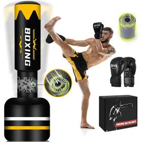 Yoo55h0425qjsd16 Yorwhin Upgrated Standing Punching Bag For Adults With Automatic Built In Air Pump 7