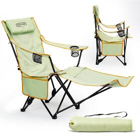 Yw-cct-002green Young Wood Camping Lounge 22.62 Inches X 15.6 35.1 Green