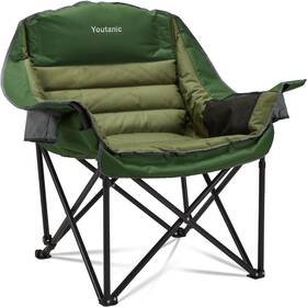 Yx04-006-green Youtanic Oversized Camping Chair Portable Folding 40.5ftftl X 28ftftw 39ftfth Green