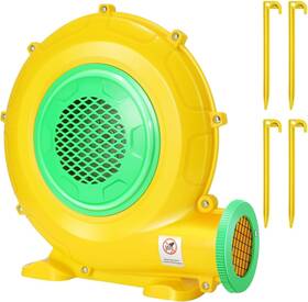 Hsqb750w Zafied Bounce House Blower 750w/1hp Commercial Air With Double-sided Fan Bla