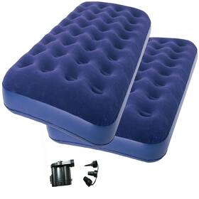 Zaltana 882746025284 2-piece Of Twin Size Air Mattress With Dc Pump Battery Not Included Com