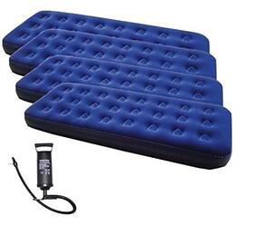 Zaltana 882746980910 4 Of Single Size Air Mats And Pump Combo
