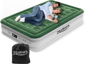 Zearna 696226998049 Queen Air Mattress With Built-in Pump For Home Camping And Guests - 16ftft