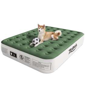 Zearna 974148350140 Inflatable Air Mattress With Built In Pump 13 Inch For Tent Camping H
