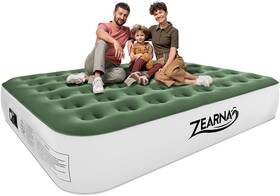 B09s9lc4kz Zearna Air Mattress Queen With Built In Pump - Upgraded Blow Up Bed 2 Mins Quic