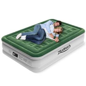 B0ccj9f9tp Zearna Air Mattress Queen With Built In Pump - Upgraded Blow Up Bed 2 Mins Quic