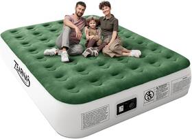 Zn13q Zearna Air Mattress Queen With Built In Pump - Upgraded Blow Up Bed 2 Mins Quick Se