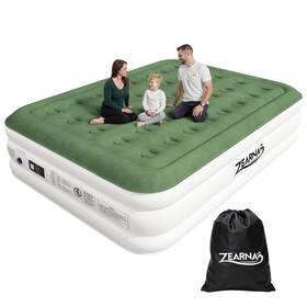 Zn16 Zearna 2025 Upgraded Queen Air Mattress With Built In Pump 16ftft Comfort Blow Up Matt