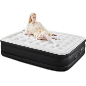 Zibbizo 753448516441 Air Mattress Queen With Built In Pump 22-inch Raised Inflatable Blow Up Camp