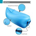 Zr-air-bed Zorroo New Outdoor Convenient Inflatable Lounger Portable Air Bag Sofa Black 689466856873