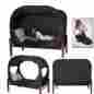 Zz-333 Zip N Z S Privacy Bed Pop Tent With Carrying Case For Kids Teens Dorm Military Guests