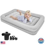 Equrroy Air Mattress For Kids 4-7 Years Toddler Travel Bed Built-in Pump. Fixed Price $75.18.