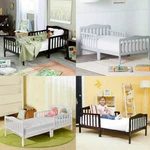 Kids Children Toddler Wood Bedroom Furniture W/ Guardrails. Fixed Price $61.99.