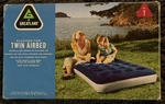 Coleman Flocktopped Twin Airbed Size 9.5 Inflated- Factory Sealed Box. Fixed Price $34.00.