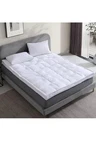 Mattress Topper Size 3 Inch Feather Bed 100% Cotton Cover Fabric- All King. Fixed Price $269.00.