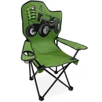 Black Sierra Kids Tractor Camping Chair, Foldable Children Seat Supports 15.... Fixed Price $60.13.