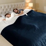 Queen Size Heated Blanket - Dual Control Electric With 5 Heatin.... Fixed Price $78.54.