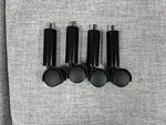 Adjustable Base Legs 6.5IN 8MM X1.25 Oem With Casters X4 Tempurpedic Sleepnumber. Fixed Price $22.00.