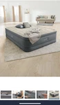 Intex Premaire Ii Fiber-tech Elevated Mattress With Built Pump, Queen New. Fixed Price $43.99.