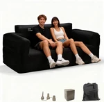 Inflatable Couch For Camping With Built Pump Portable Blow Up Sofa Punct. Fixed Price $249.99.