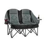 Oversized Double Camping Chair - 2 Person Folding Loveseat For Camp... Fast Ship. Fixed Price $127.99.