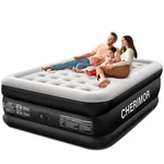 Cherimor Queen Air Mattress With Built-in Pump, 18 Raised Comfort, 48HR. Fixed Price $110.61.