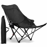 Reclining Camping Chair With Footrest, Portable Hammock Adjustable.... Fixed Price $56.10.