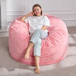 4FT Chairs For Adults Large With Plush Faux Fur Cover .... Fixed Price $163.79.