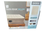 Intex Dura-beam Deluxe Ultra Plush Air Mattress W/built-in Pump, Queen. Fixed Price $54.95.