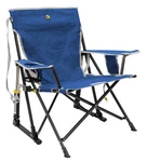 Gci Outdoor Kickback Rocker Camping Chair Portable Folding Rocking - Royal. Fixed Price $88.04.