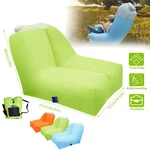 Chair Inflatable Sofa Bed Lounger Waterproof Blowing Up Sleeping Seat Couch. Fixed Price $50.50.