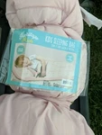 Heritage Kids Sleeping Bag Pink/ Gold Hearts For Girls/ 26" X 58"(NEW)***. Fixed Price $22.99.