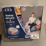 Bestway Inflate Chair Furniture New Sealed Box Blow Street Art Comfort. Fixed Price $19.95.