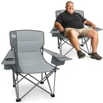 Timber Ridge Oversized Folding Camping Chair For Adults, Support 550 Lbs Heavy. Fixed Price $123.65.