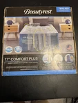 Beautyrest Twin Size 17" Comfort Plus Raised Airbed With Offset Coil Design. Fixed Price $39.99.